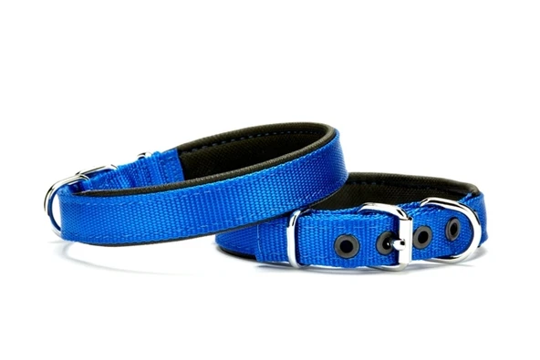 Doggie Softlu Köpek Boyun Tasması 1,5 cm x 35 cm Mavi ürün görseli 1