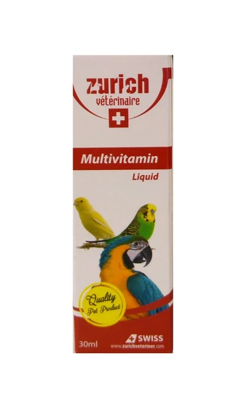 Zurich Kuşlar için Multivitamin 30 ml ürün görseli 1