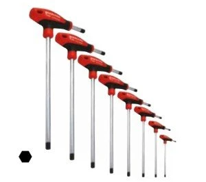 İzeltaş 4920 00 8108 T Tipi Allen Anahtar Takımı 8 Parça ürün görseli 1