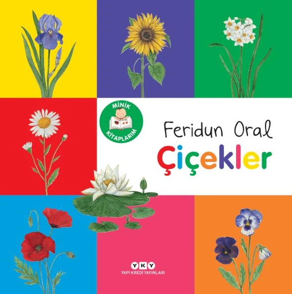 Minik Kitaplarım – Çiçekler FERİDUN ORAL ürün görseli 1