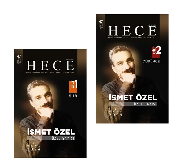 Hece 47.Özel Sayı Ocak 2024 - 2 Cilt ürün görseli 1
