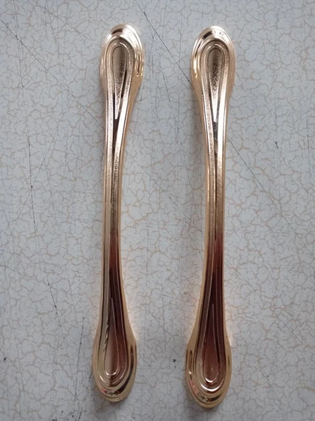 ÇEKMECE KULPU 160 MM - GOLD SARI RENK ( 2 ADET ) ürün görseli 1