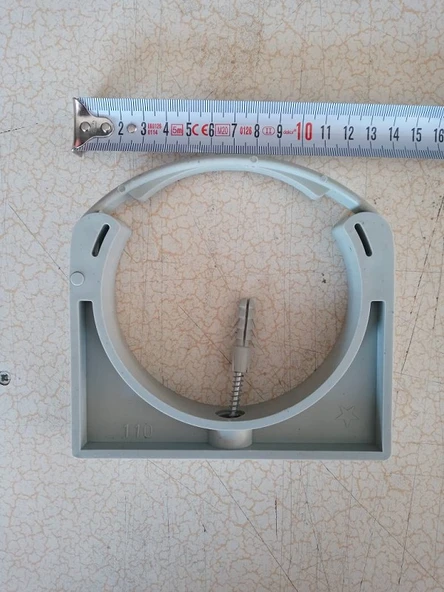 PVC BORU KELEPÇESİ 110 mm (SİSTEM KELEPÇE) 5 ADET ürün görseli 1