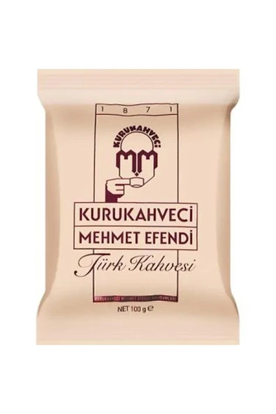 Kurukahveci Mehmet Efendi Türk Kahvesi 100 gr 10'lu ürün görseli 1