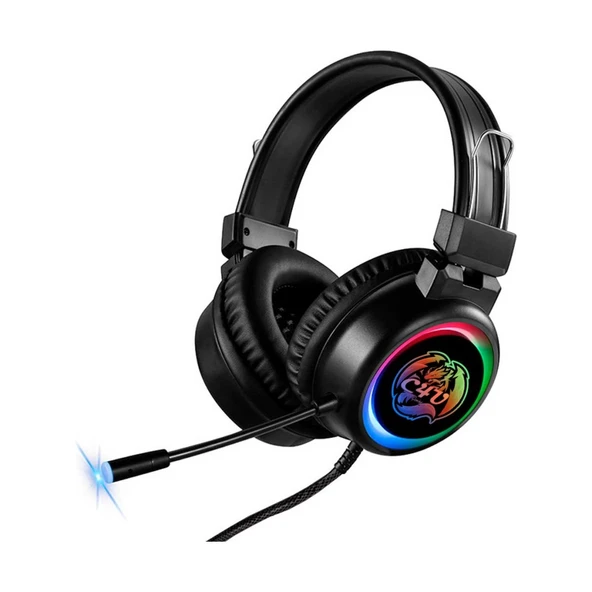 C4U Dragon 3.5mm RGB Stereo Oyuncu Kulaklık+Mikrofon ürün görseli 1