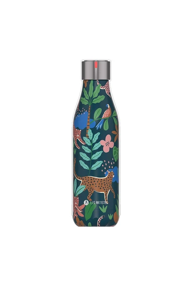 Les Artistes Paris Isı Yalıtımlı Çelik Termos 500ml Jungle  Çok Renkli 500 ML ürün görseli 1