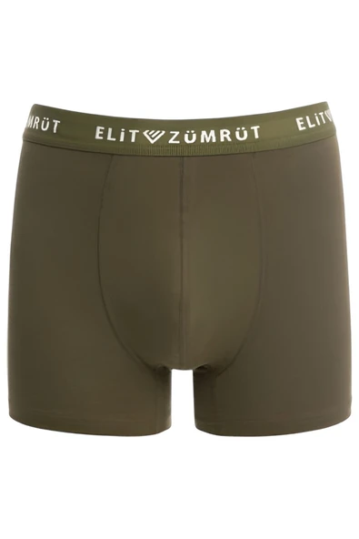 Erkek Pamuklu Baklava Lastikli  3'lü Boxer - Resim 2