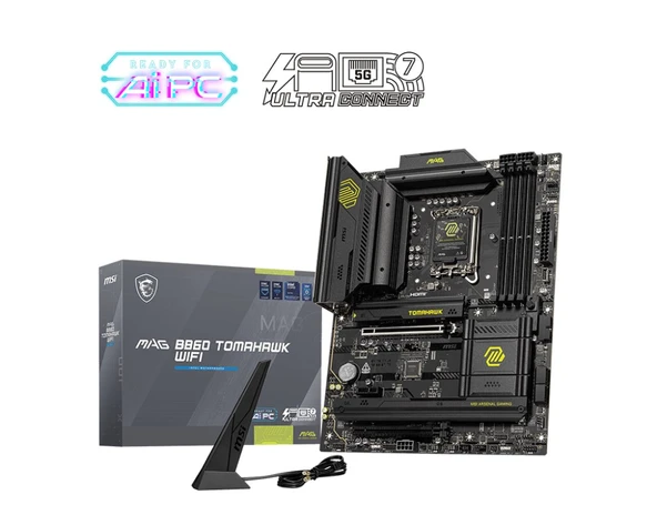 MSI MB MAG B860 TOMAHAWK WIFI ürün görseli 1