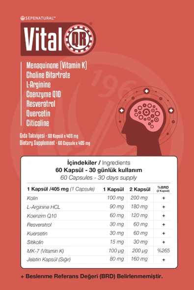 VİTALQR 60 KAPSÜL X 405 MG - Resim 3