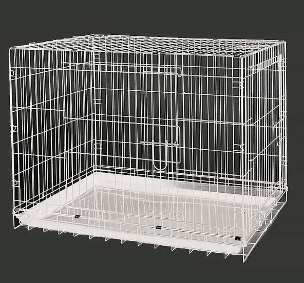 Dayang Köpek Kafesi Beyaz 108x69x77.5 ürün görseli 1