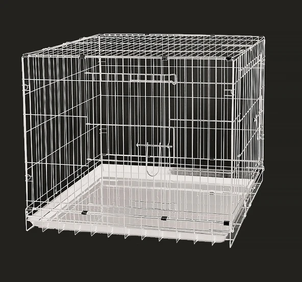Dayang Köpek Kafesi Beyaz 93x56.5x63.5 ürün görseli 1