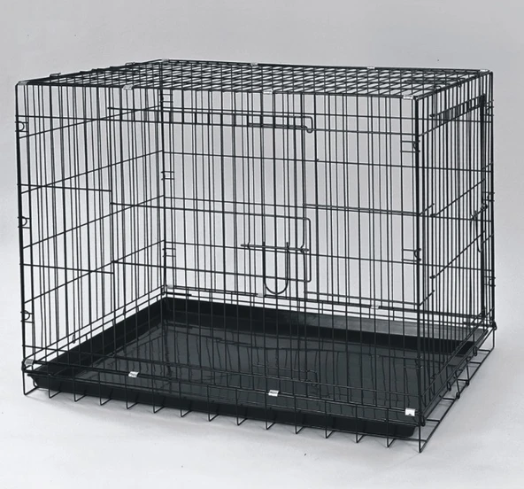 Dayang Köpek Kafesi Siyah 108x69x77.5 ürün görseli 1
