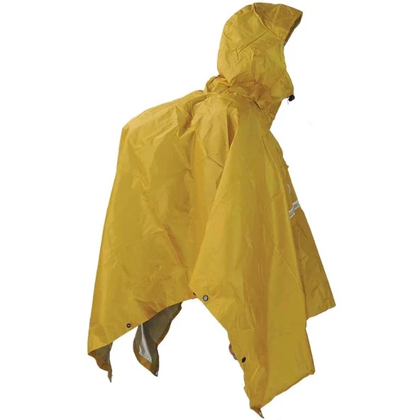 Jr Gear Hafif Su Geçirmez Panço Yağmurluk-SARI ürün görseli 1