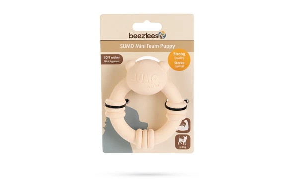 Beeztees Sumo Mını Dental Oyuncak Pembe 9,5x10,5 ürün görseli 1