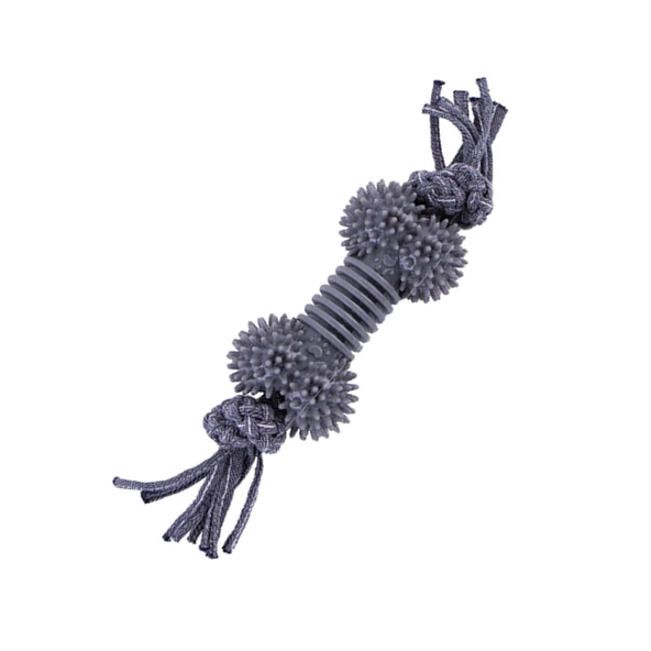 Eastland İpli Tpr Köpek Çiğ. Oyuncağı Dikenli 30cm Dikenli Kemik 30cm ürün görseli 1