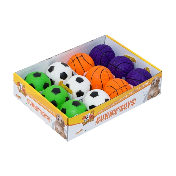 Eastland 12'li Plastik Top Seti Çap 7 Cm ürün görseli 1