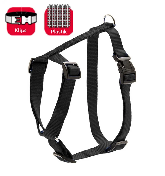 Karlıe Basıc Göğüs Tasma S 35-50cm Siyah ürün görseli 1