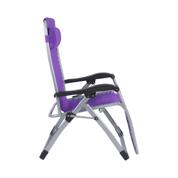 Andoutdoor Teline Katlanır Şezlong - Resim 3