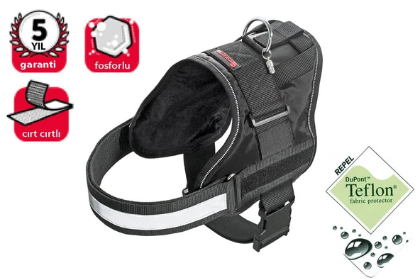 Karlıe Teflon Ref.isimli.göğ.tas.xs 44-50cm Siyah ürün görseli 1