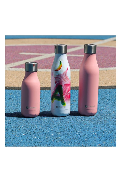 Les Artistes Paris Isı Yalıtımlı Çelik Termos 500ml Pembe  Pembe 500 ML ürün görseli 1
