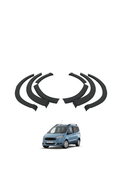 Ford Courier 2018- Çamurluk Dodik 8 Prç ürün görseli 1