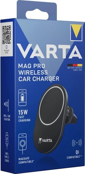 Varta Mag Pro MagSafe Manyetik Araç Telefon Tutucu Outlet ürün görseli 1