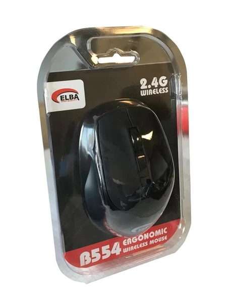 Elba B554 Kablosuz Optik Mouse Siyah - Resim 2