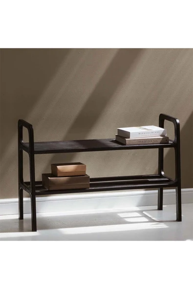 Woodesk  Rastro, Ahşap, Ayakkabılık Ve Raf Sistemi, 100x65, Siyah Renk, Cpt4731-100 ürün görseli 1