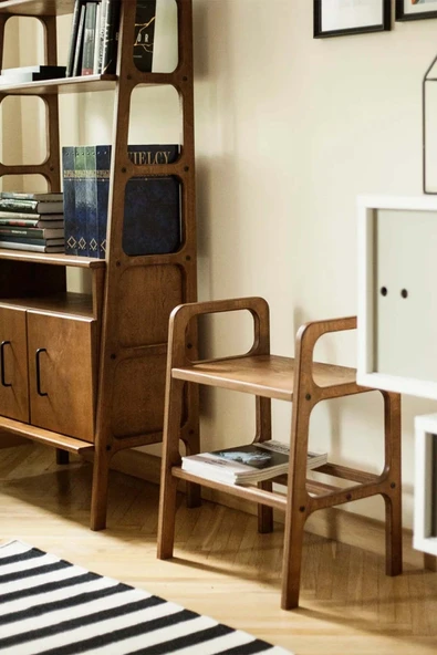 Woodesk  Arce, Ahşap Kitaplık, 50x65, Komodin Ve Raf Ünitesi, Cpt4739-50 ürün görseli 1