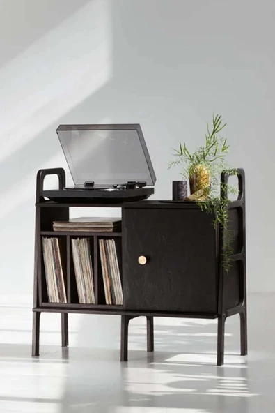 Woodesk  Black, Ahşap, 100x90, Dolap Ve Pikap Standı, Siyah Renk, Cpt4689-100 ürün görseli 1
