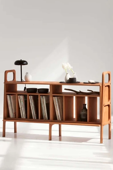 Woodesk  Welle, Ahşap, Konsol Ve Raf Sistemi, 140x90 ürün görseli 1