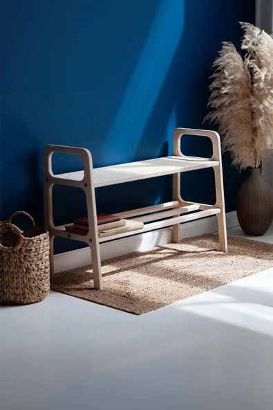 Woodesk  Mirage, Ahşap, Ayakkabılık Ve Raf Sistemi, 100x65, Natural Renk, Cpt4727-100 ürün görseli 1