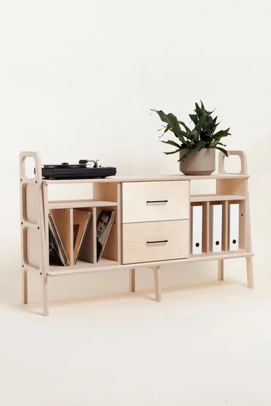Woodesk  Sereno, Ahşap, Dolap Ve Konsol, 140x90, Natural Renk, Cpt4712-140 ürün görseli 1