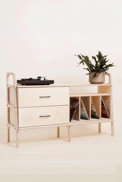 Woodesk  Radura, Ahşap, Dolap Ve Konsol, 140x90, Natural Renk, Cpt4698-140 ürün görseli 1