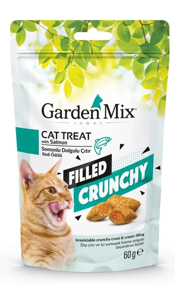 Gardenmix Somonlu İçi Dolgu Kedi Ödül Maması 60 Gr ürün görseli 1