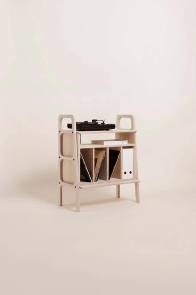 Woodesk  Resonate, Ahşap Kitaplık Ve Pikap Standı, 90x75, Cpt4647-75 ürün görseli 1