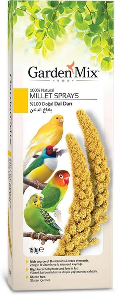 Gardenmix Platin Sarı Dal Darı 150 Gr ürün görseli 1