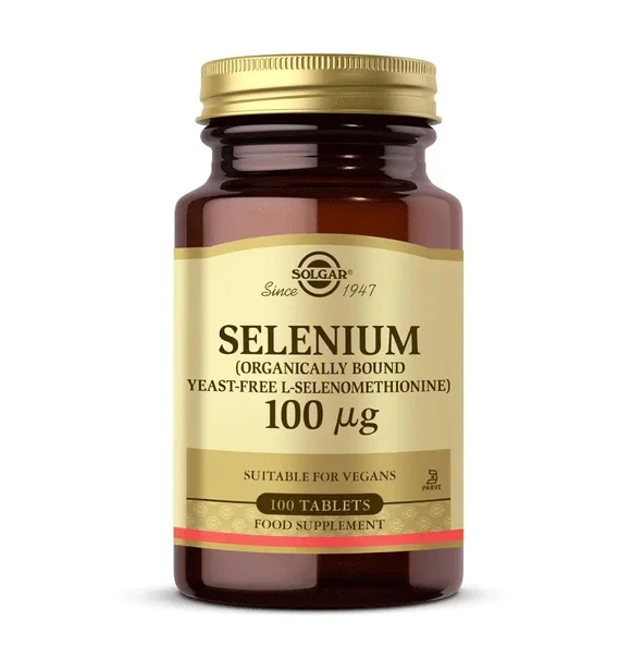 Solgar Selenium 100 mcg 100 Tablet ürün görseli 1