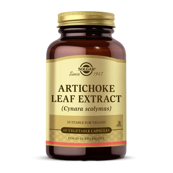 Solgar Artichoke Leaf Extract 60 Vegi Kapsül ürün görseli 1