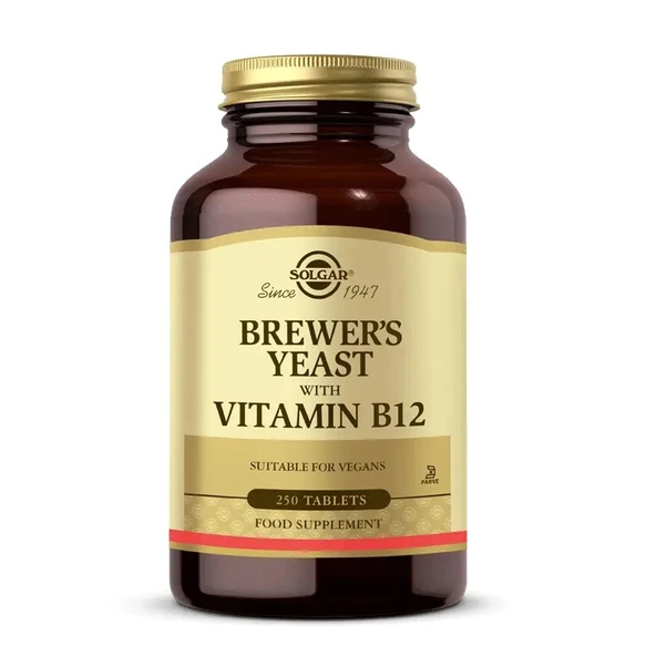 Solgar Brewers Yeast Vitamin B-12 250 Tablet ürün görseli 1
