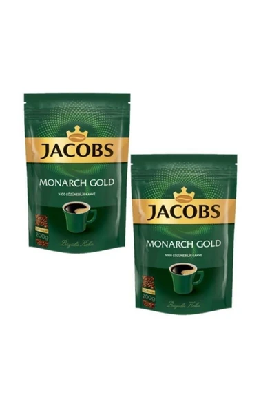 Jacobs Monarch Gold 200 Gr  2 Adet ürün görseli 1