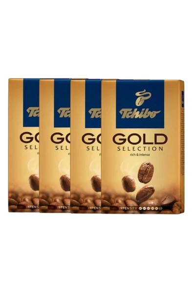 Tchibo Gold Selection Öğütülmüş Filtre Kahve 4x250 gr ürün görseli 1