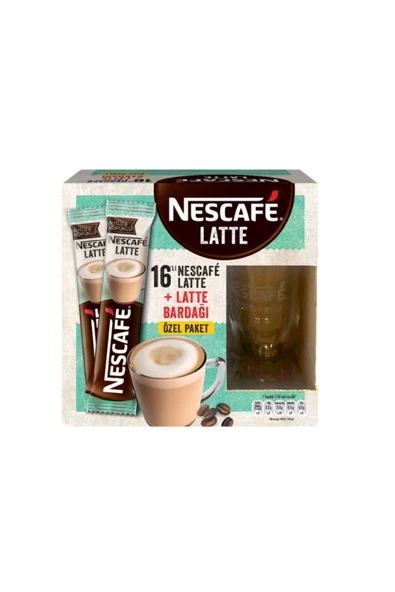 Nescafe Nescafé Crema Latte 17 gr 16'lı + Latte Mug Hediyeli ürün görseli 1