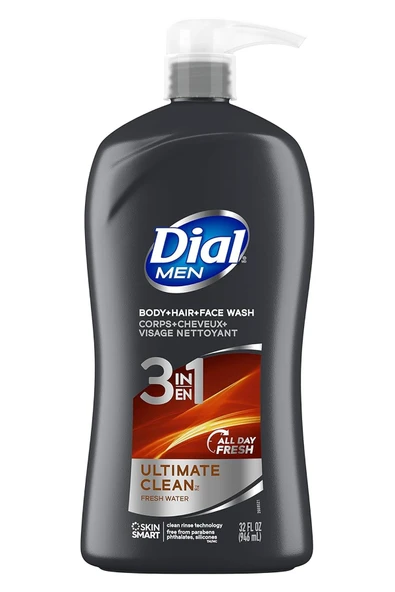 Dial Men Ultimate Clean 3in1 Şampuan 946ML ürün görseli 1