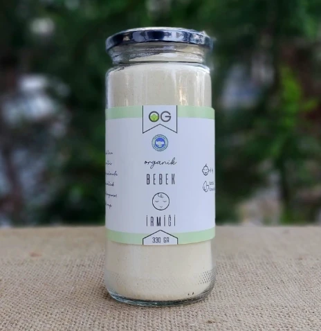 OG ORGANİK BEBEK İRMİĞİ 330 GR ürün görseli 1