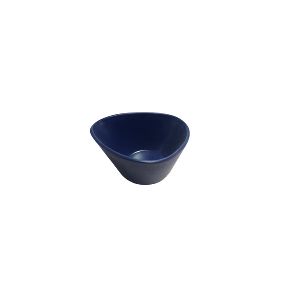 Keramika Miska Çerezlik 12 Cm Mat Kobalt ürün görseli 1