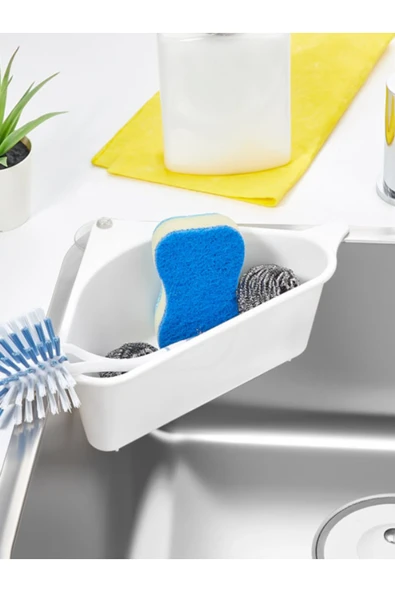 Orvila Orvila Vantuzlu Süzgeçli Lavabo Düzenleyici Organizer ürün görseli 1
