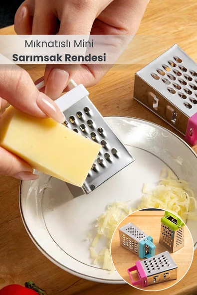 Orvila Orvila Mıknatıslı Mini Sarımsak Rendesi - Buz Dolabına Yapıştırılabilir ürün görseli 1