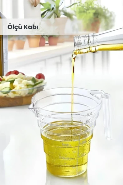 Orvila Orvila Masterchef 500 Ml Ölçü Kabı Kulplu ürün görseli 1