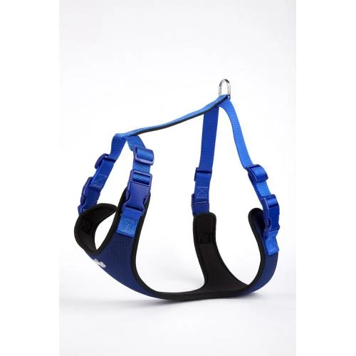 Doggie Yumuşak Softlu Köpek Göğüs Tasması 50/70 cm Mavi ürün görseli 1